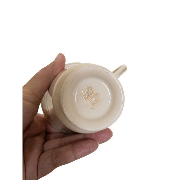 Lenox Reverie Teacup & Saucer Set With Delicate Blue Floral Design & Platinum - Picture 5 of 11